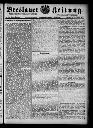 Breslauer Zeitung vom 19.01.1912