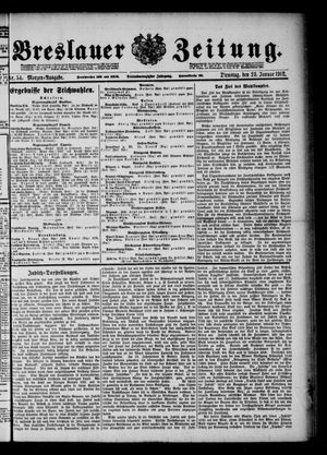 Breslauer Zeitung vom 23.01.1912