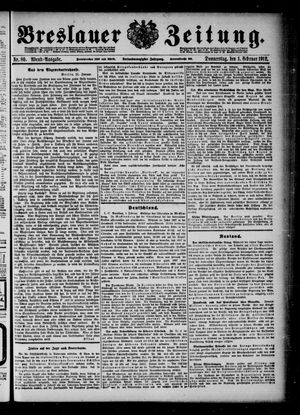 Breslauer Zeitung vom 01.02.1912