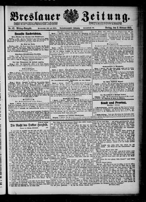 Breslauer Zeitung on Feb 2, 1912