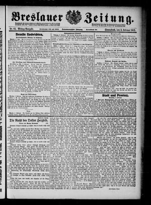 Breslauer Zeitung vom 03.02.1912