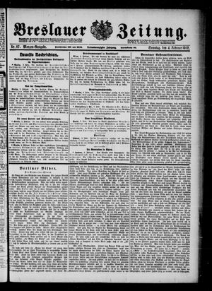 Breslauer Zeitung vom 04.02.1912