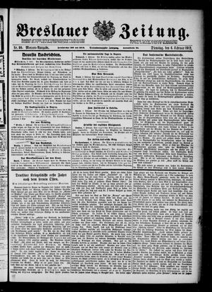 Breslauer Zeitung vom 06.02.1912