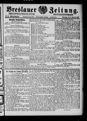Breslauer Zeitung vom 06.02.1912