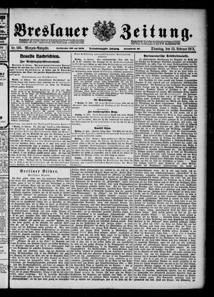 Breslauer Zeitung vom 13.02.1912