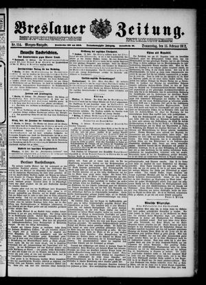 Breslauer Zeitung vom 15.02.1912