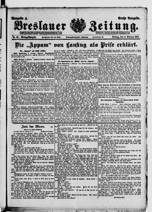 Breslauer Zeitung on Feb 4, 1916