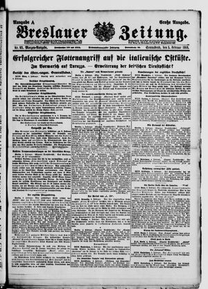 Breslauer Zeitung vom 05.02.1916