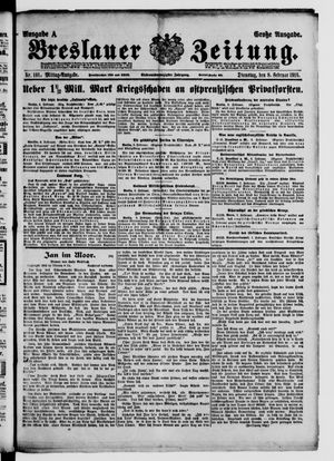 Breslauer Zeitung vom 08.02.1916