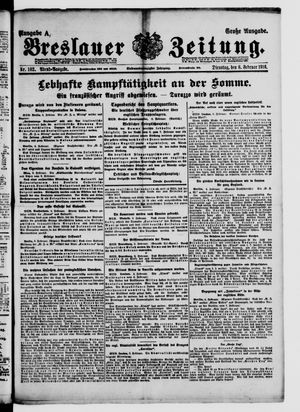 Breslauer Zeitung vom 08.02.1916