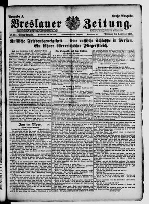 Breslauer Zeitung vom 09.02.1916