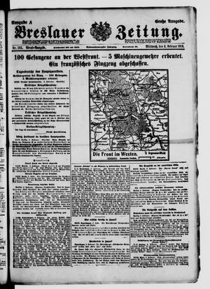 Breslauer Zeitung vom 09.02.1916