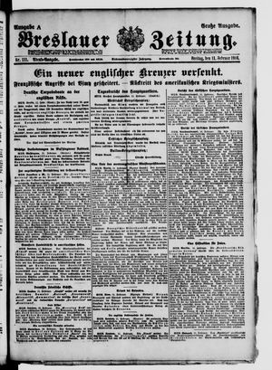 Breslauer Zeitung vom 11.02.1916