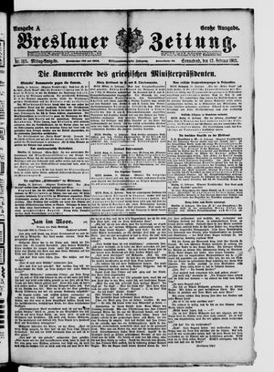 Breslauer Zeitung vom 12.02.1916