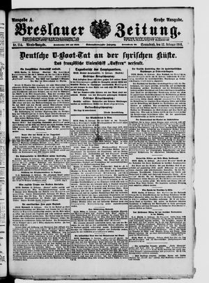 Breslauer Zeitung vom 12.02.1916