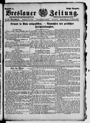 Breslauer Zeitung vom 17.02.1916