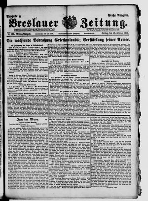 Breslauer Zeitung vom 18.02.1916