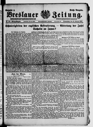 Breslauer Zeitung on Feb 19, 1916