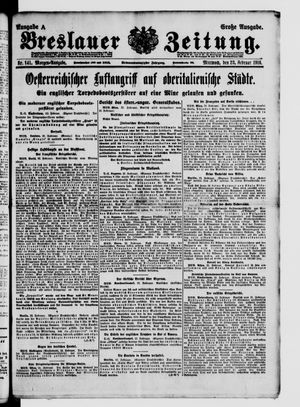 Breslauer Zeitung on Feb 23, 1916