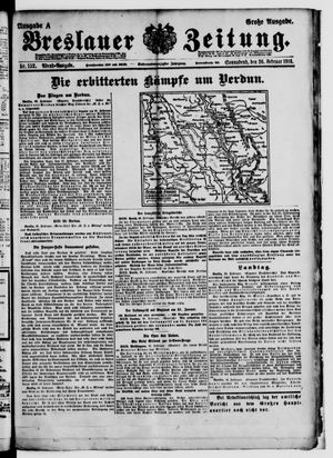 Breslauer Zeitung on Feb 26, 1916