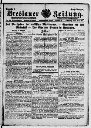 Breslauer Zeitung vom 02.03.1916