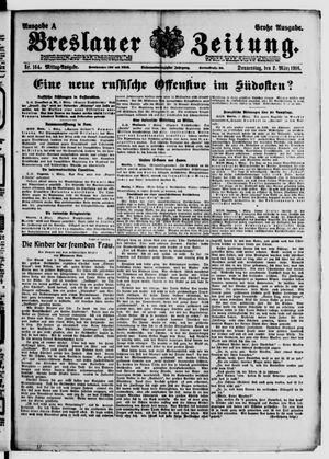 Breslauer Zeitung vom 02.03.1916