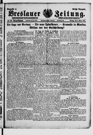 Breslauer Zeitung vom 03.03.1916