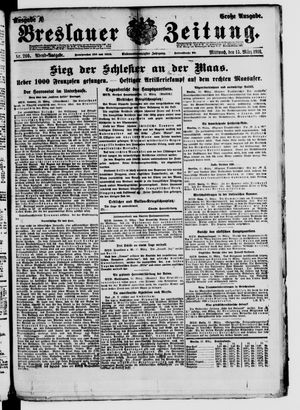 Breslauer Zeitung on Mar 15, 1916