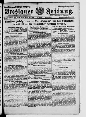 Breslauer Zeitung vom 20.03.1916