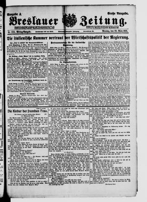 Breslauer Zeitung vom 20.03.1916