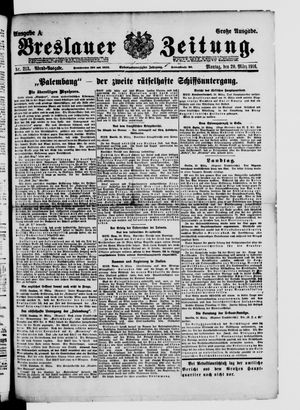 Breslauer Zeitung on Mar 20, 1916