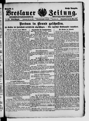 Breslauer Zeitung vom 25.03.1916