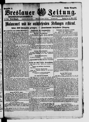 Breslauer Zeitung vom 31.03.1916