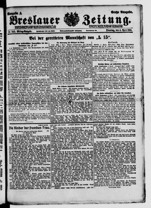 Breslauer Zeitung vom 04.04.1916