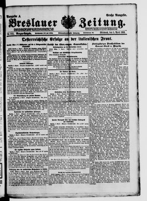 Breslauer Zeitung vom 05.04.1916