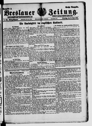 Breslauer Zeitung on Apr 18, 1916