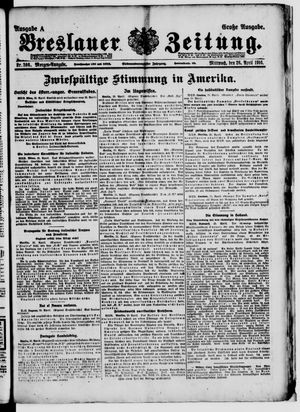 Breslauer Zeitung on Apr 26, 1916