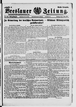 Breslauer Zeitung vom 05.05.1916