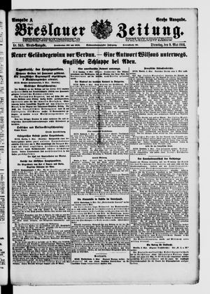 Breslauer Zeitung on May 9, 1916