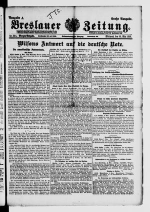 Breslauer Zeitung vom 10.05.1916