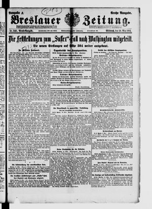 Breslauer Zeitung vom 10.05.1916