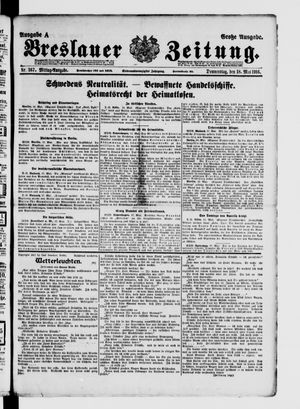 Breslauer Zeitung vom 18.05.1916