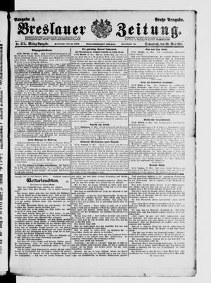 Breslauer Zeitung vom 20.05.1916