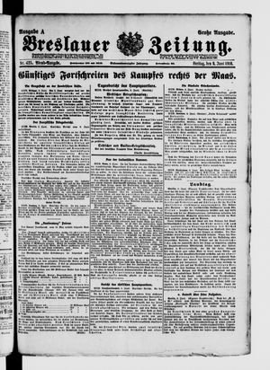 Breslauer Zeitung vom 09.06.1916