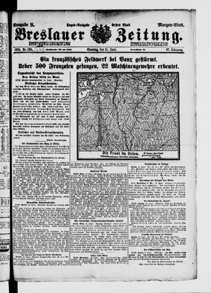 Breslauer Zeitung vom 11.06.1916