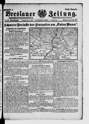 Breslauer Zeitung vom 16.06.1916