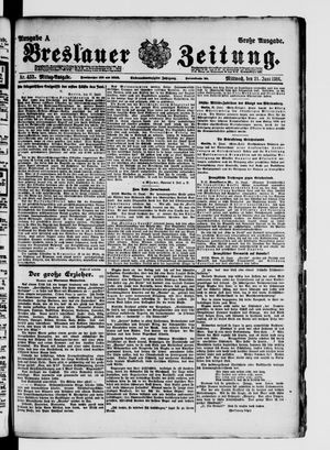 Breslauer Zeitung vom 21.06.1916
