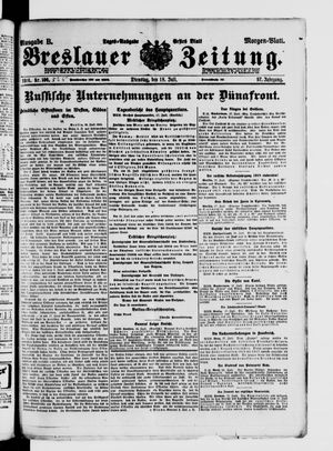 Breslauer Zeitung vom 18.07.1916