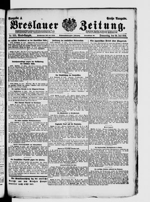 Breslauer Zeitung vom 20.07.1916