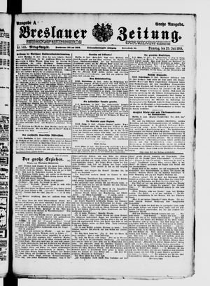 Breslauer Zeitung vom 25.07.1916